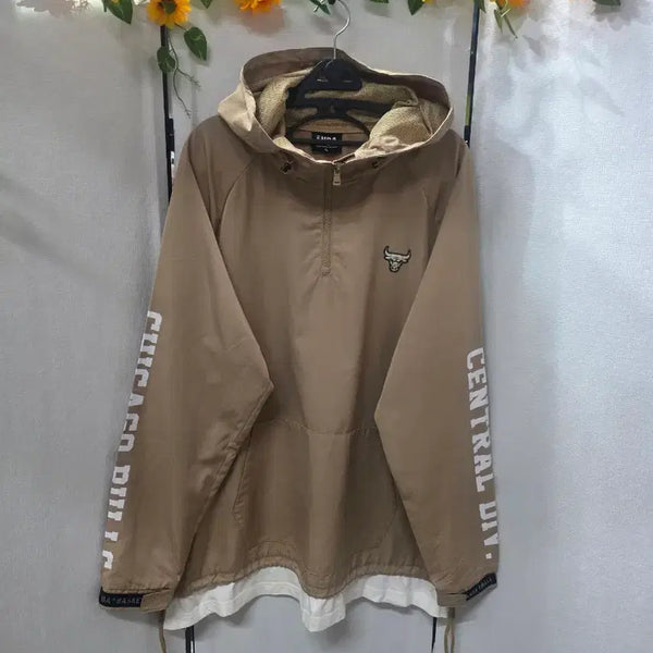 [BUNJANG] NBA Chicago Bulls Layered Anorak / NBA시카고불스레이어드아노락