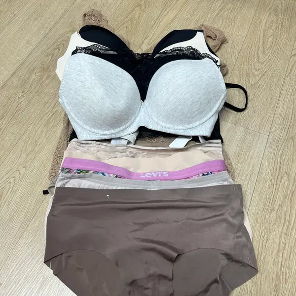 [BUNJANG] Underwear Set (5 Bras, 5 Panties) / 속옷.브라.팬티 일괄로 판매 ( 손세탁 후 배송) 2