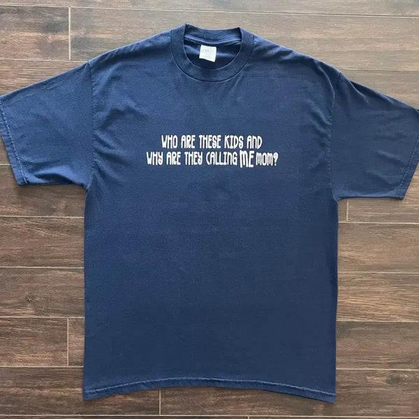 [BUNJANG] Vintage American Slogan T-Shirt XXL / [XXL] 미국 빈티지 위트 슬로건 티셔츠