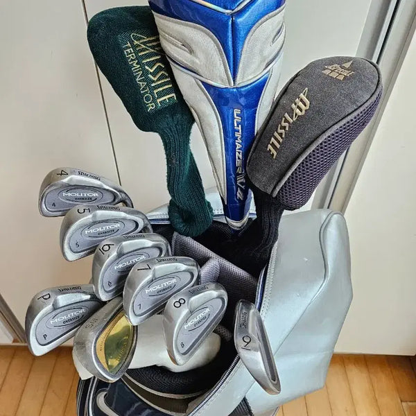 [BUNJANG] MacGregor, Lance Field, Spalding, Maruman, Ping Golf Club Full Set for Men with Nike Golf Caddy Bag / 골프채 풀세트 남성용