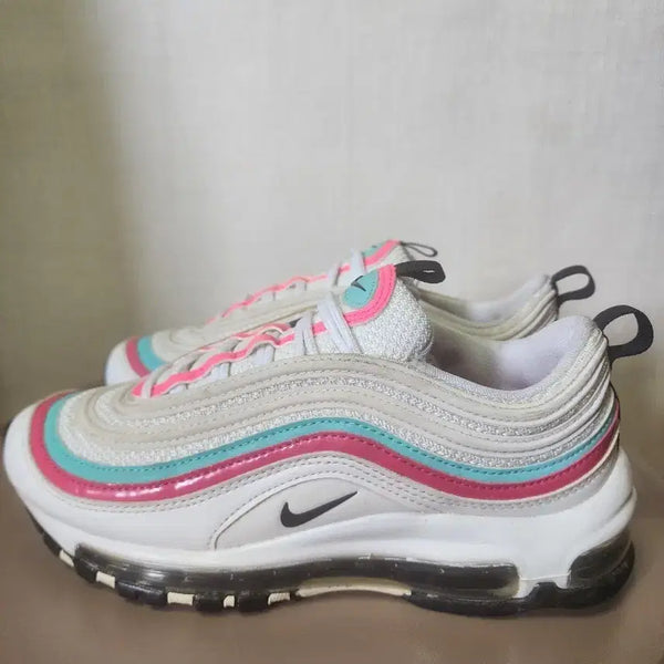 [BUNJANG] Nike Air Max 97 Summit White Pink Mint (235mm) / >>상태최상<< 나이키 에어맥스 97 서밋 화이트 핑크 민트 235 팝니다