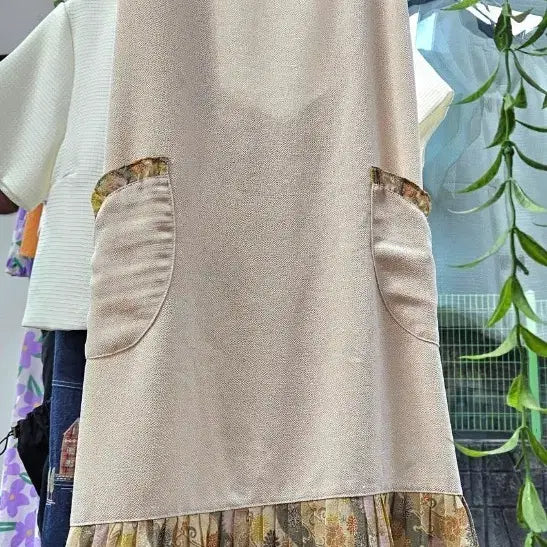 [BUNJANG] Chiffon Frill Apron / [새상품]쉬폰 프릴 앞치마