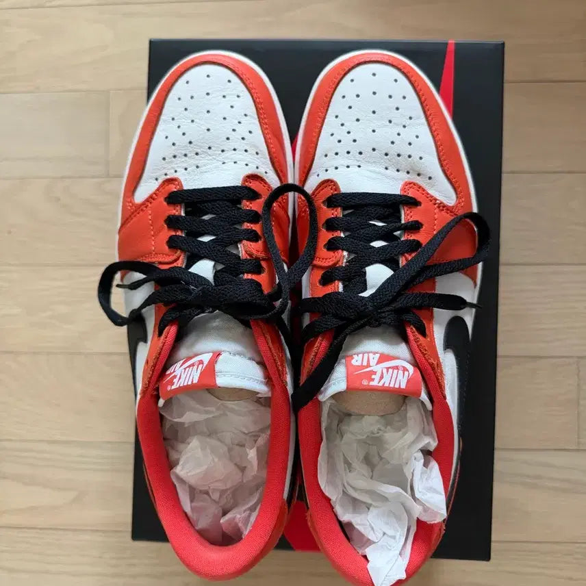 [BUNJANG] Nike Jordan 1 Low OG Starfish (US 9.5) / [275] 나이키 조던 1 로우 OG 스타피쉬