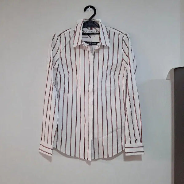 [BUNJANG] Tommy Hilfiger Striped Shirt / 남 85.타미힐피거 스트라이프 셔츠