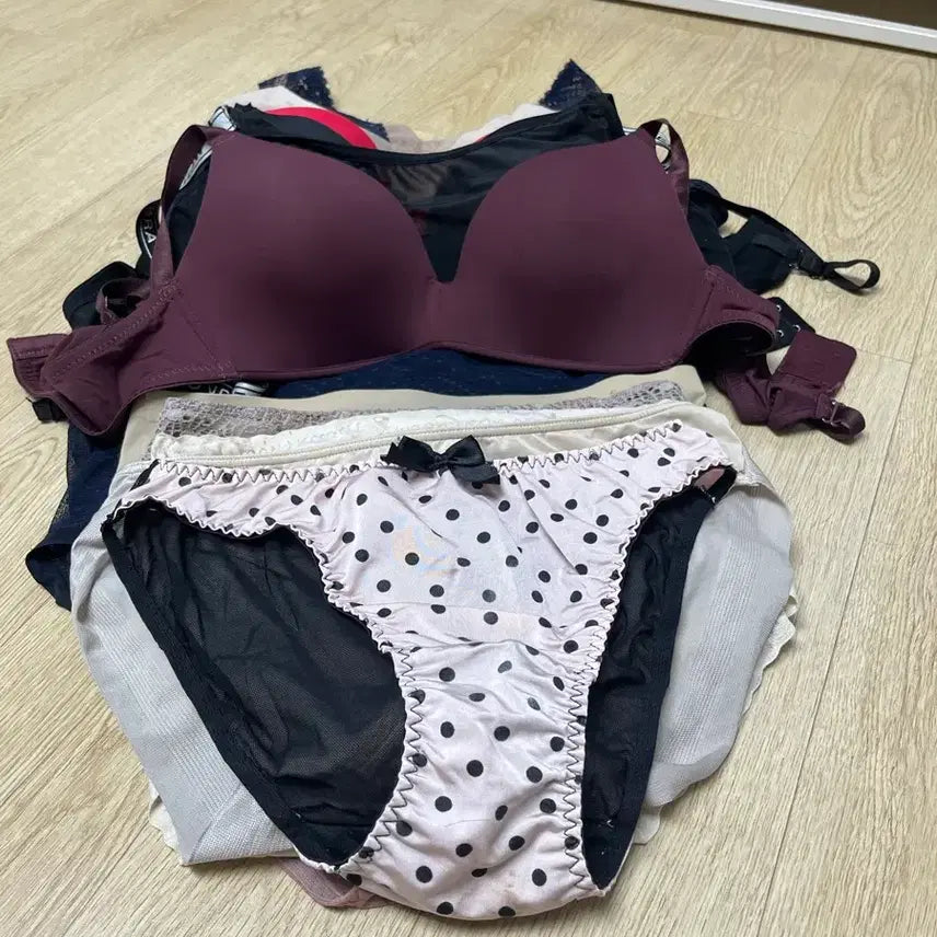 [BUNJANG] Women's Bra and Panty Set / 브라.팬티 일괄로 판매 ( 손세탁 후 배송)5