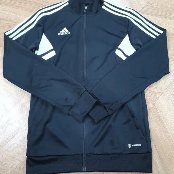 [BUNJANG] Adidas Track Top Men's Black White / 아디다스 트랙탑 남자 블랙 화이트