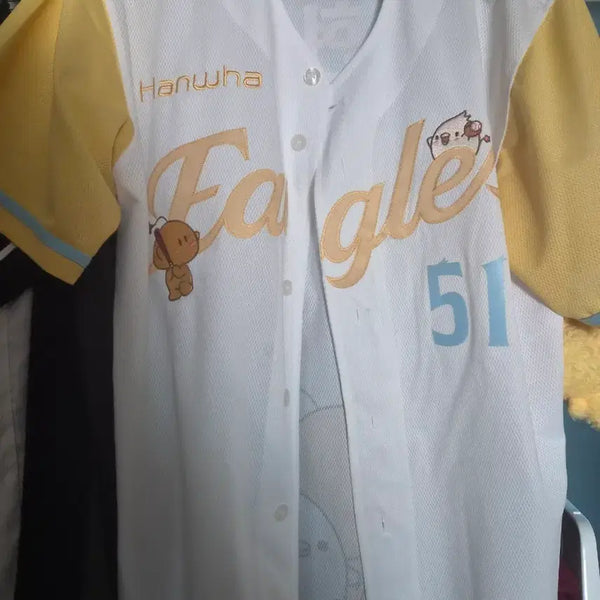 [BUNJANG] Hanwha Eagles Moon Hyun-bin Dream Dolphin Replica Jersey (L) / 한화이글스 문현빈 꿈돌이 레플리카 유니폼 판매