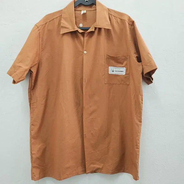 [BUNJANG] COLONIFICIO J6611 Camel Workwear Shirt / COLONIFICIO 셔츠 남 J6611