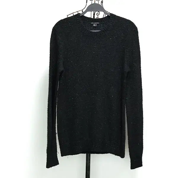 [BUNJANG] Theory Black Thick Knit Sweater Men's Size S Slim Fit (Korea Size 100-95) / 띠어리 블랙 도톰 남성 니트  S 슬림 100~95 / 중고품 정품