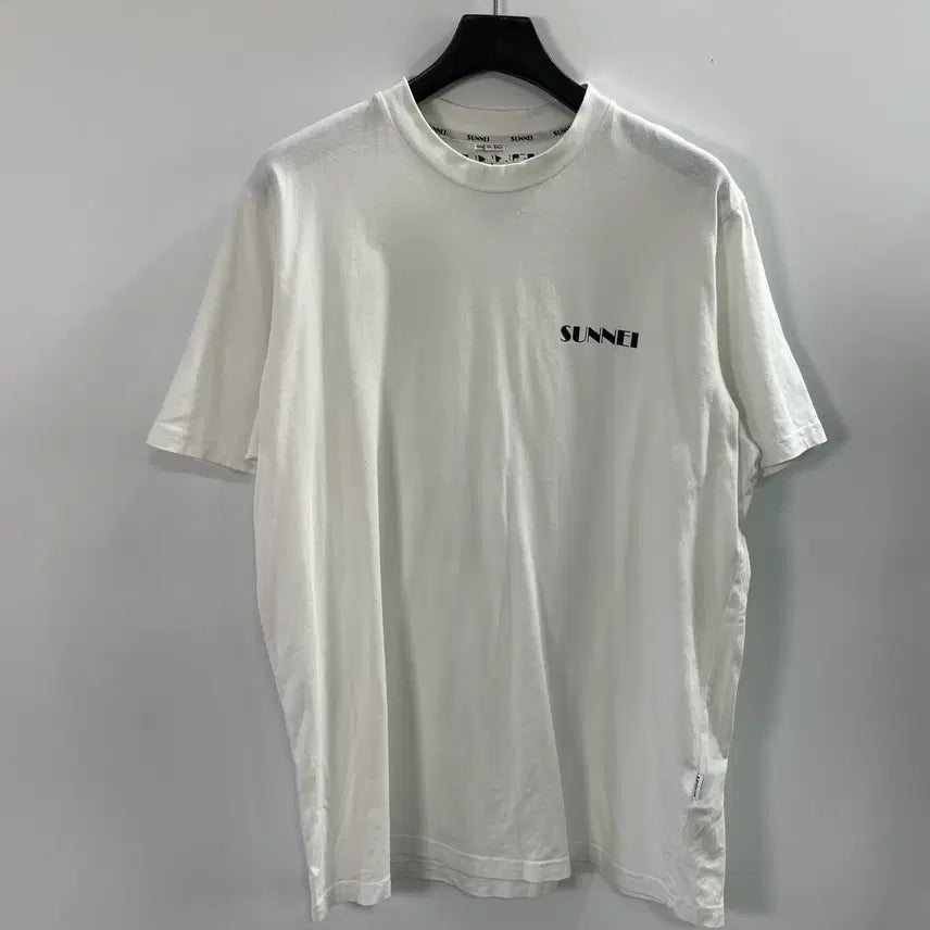 [BUNJANG] Sunnei Basic Logo T-Shirt XL / 써네이 베이직 로고 반팔티 (on.1538)