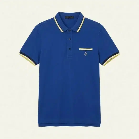 [BUNJANG] Beanpole Blue Polo Shirt / 빈폴 블루 카라티 100