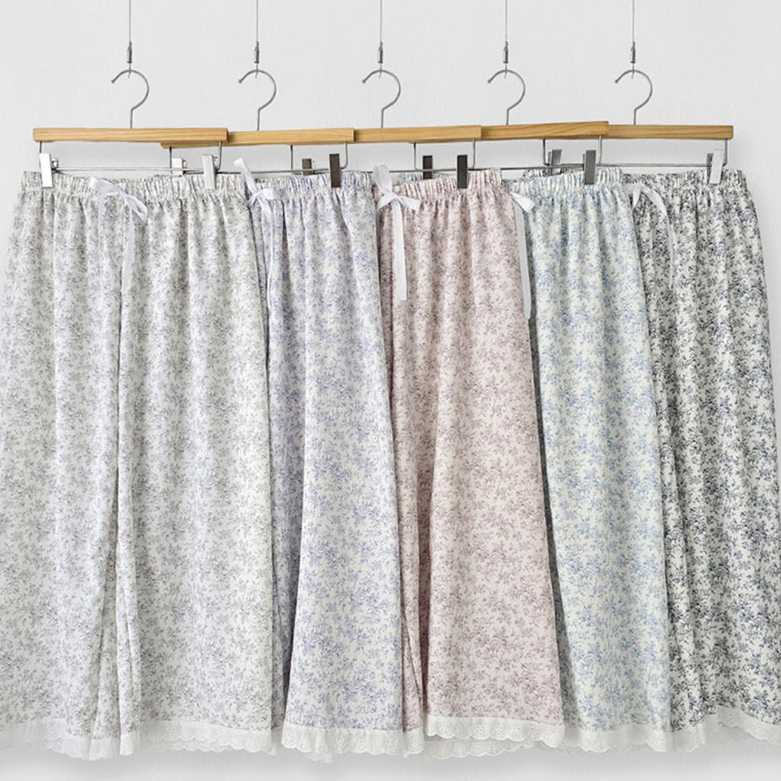 [BUNJANG] Tual Sleepwear 8-Part Home Wear Pants / 새상품) 뜨왈 잠옷 바지 8부 홈웨어