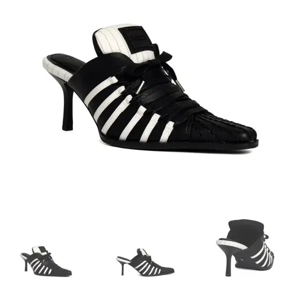 [BUNJANG] YELLO MonoChrome Sneaker Mules / YELLO 이에로 MONOCHROME SNEAKER MULES