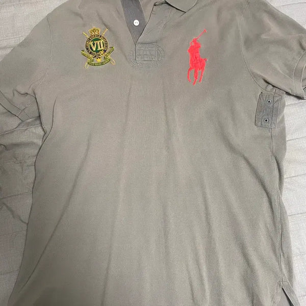 [BUNJANG] Polo Ralph Lauren Big Pony Embroidered Shirt / 빅포니 폴로 셔츠
