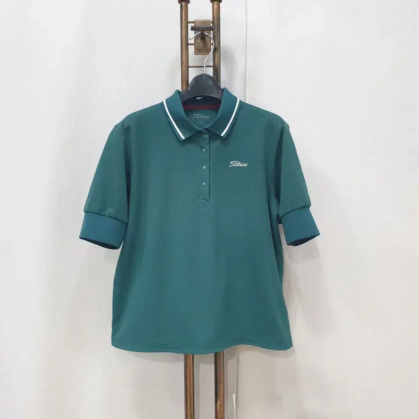 [BUNJANG] Titleist Women's Green Polo T-Shirt (Size L/100) / (JJ30895)타이틀리스트 여성 폴로 카라티 100