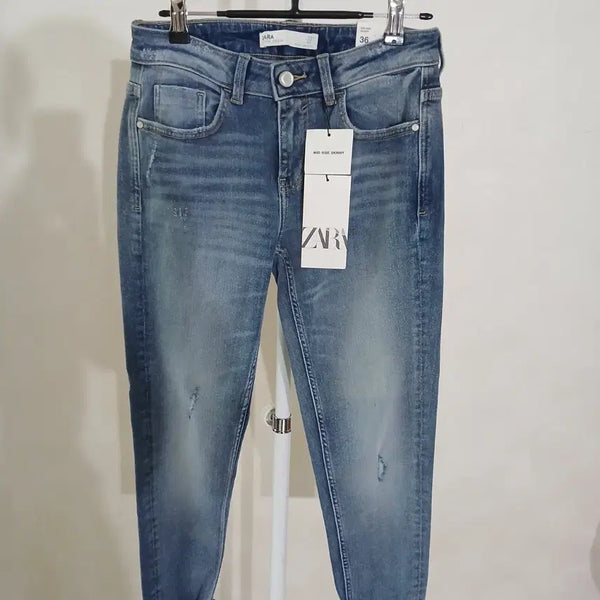 [BUNJANG] Zara Denim Pants / (새상품) 자라 데님 팬츠