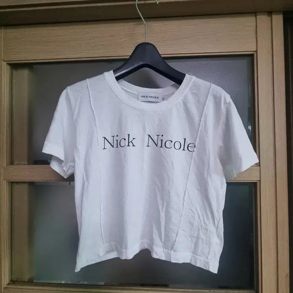 [BUNJANG] NICK&NICOLE Cropped T-Shirt / 닉앤니콜 크롭탑  반팔티셔츠 2