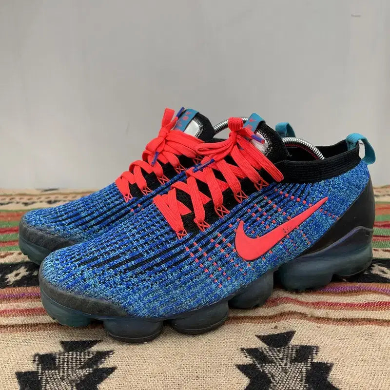 [BUNJANG] Nike Air VaporMax Flyknit 3 Blue Fury Sneakers (275) / 나이키 베이퍼맥스 플라이니트3 블루퓨리 스니커즈 275 X02670