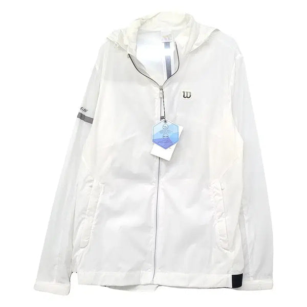 [BUNJANG] Wilson White Performance Windbreaker 95 / [새상품]윌슨 화이트 기능성 바람막이 95