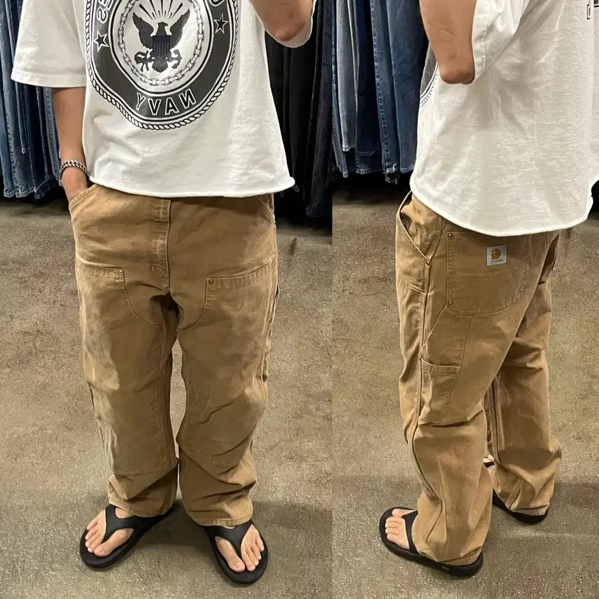 [BUNJANG] 90s Carhartt Double Knee Work Pants (34) / 90s Carhartt 62w 더블니 워크 팬츠 (34)