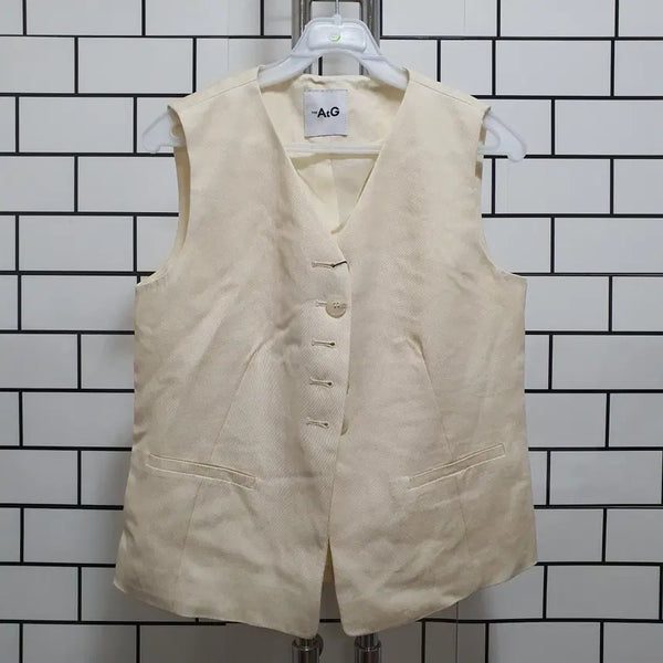 [BUNJANG] White Vest / 흰-288 베스트