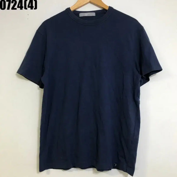 [BUNJANG] 8seconds Basic Logo Short Sleeve T-shirt Navy / 에잇세컨즈 기본 로고 반팔 티 네이비 0724