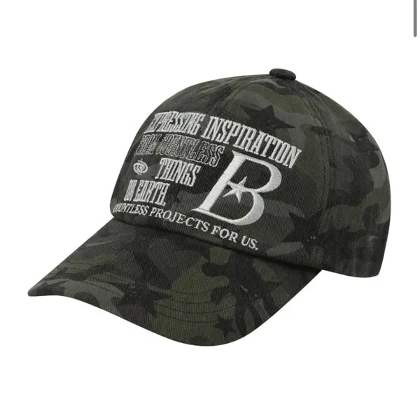 [BUNJANG] Bao Fu Star Camo Ball Cap / 바우프 볼캡 [스타 카모]