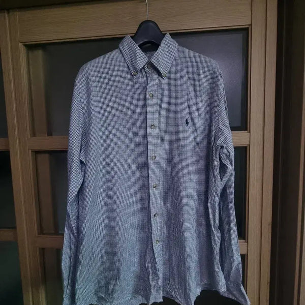[BUNJANG] Polo Ralph Lauren Plaid Shirt / 폴로 랄프로렌 체크 남방 셔츠 m