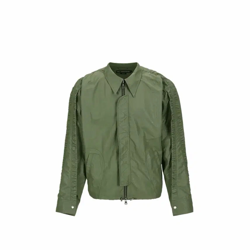 [BUNJANG] Andersson Bell Gardeng Zip-Up (Khaki) / 앤더슨벨 가르뎅 집업
