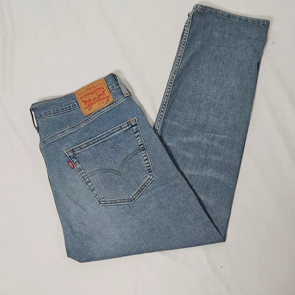 [BUNJANG] Levi's 502 Performance Cool Banding Jeans - Washed Denim, Size 32 / 리바이스 502 데님팬츠 퍼포먼스 쿨 밴딩 진 청바지 스판 워싱 32