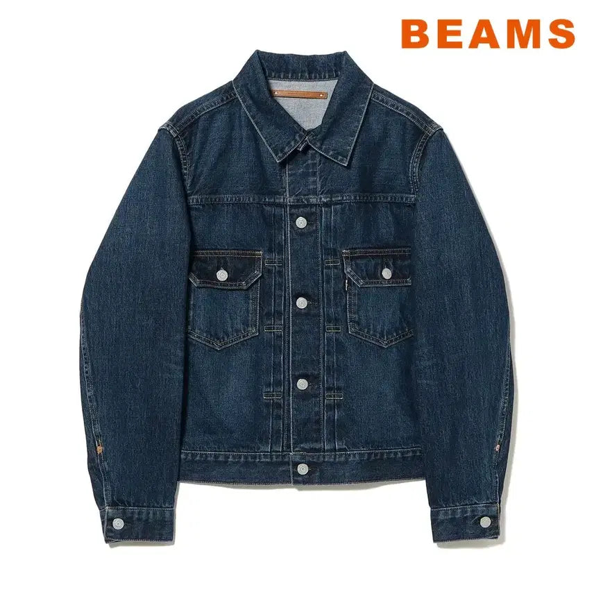 [BUNJANG] BEAMS BOY x Scye Type 2 Denim Jacket Indigo / 빔즈 보이 사이 데님 재킷 타입2