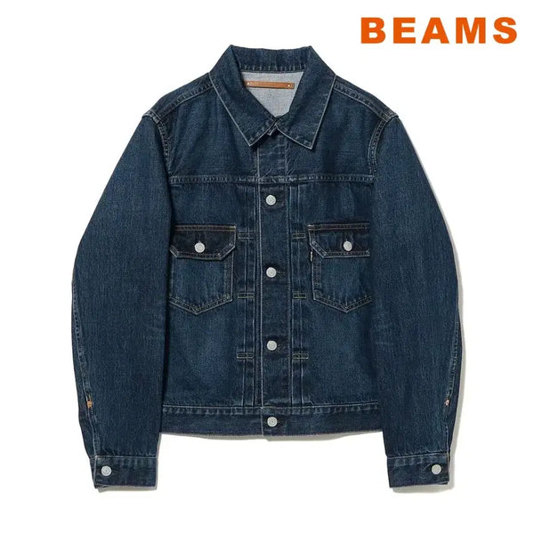 [BUNJANG] BEAMS BOY x Scye Type 2 Denim Jacket Indigo / 빔즈 보이 사이 데님 재킷 타입2