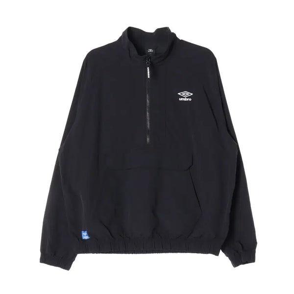 [BUNJANG] Umbro 23SS Classic Stand Neck Windbreaker Anorak Black / 엄브로 23SS 클래식 스탠넥 바람막이 아노락 블랙