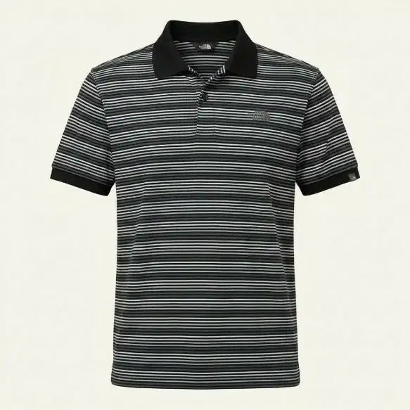 [BUNJANG] The North Face Men's Stripe Polo Shirt Size 105 / 노스페이스 남성 카라티 105