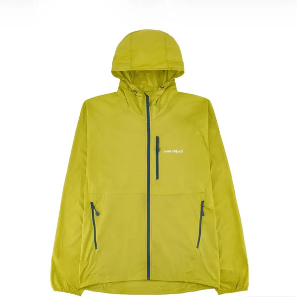[BUNJANG] Montbell Wind Blast Hooded Jacket Yellow Size M / 몽벨 윈드 블라스트 후드 자켓 옐로우 M사이즈