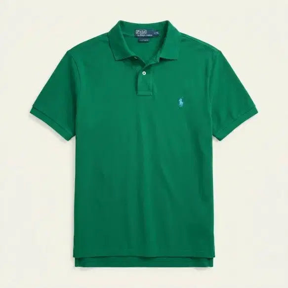 [BUNJANG] Polo Ralph Lauren Custom Fit T-shirt Green XL / 폴로 랄프로렌 커스텀핏 그린 XL