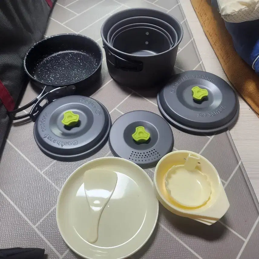 [BUNJANG] Sanjigi Hardbear 5-6 Person Cookware Set / 산지기 가시버시 하드베어 5-6인용 코펠