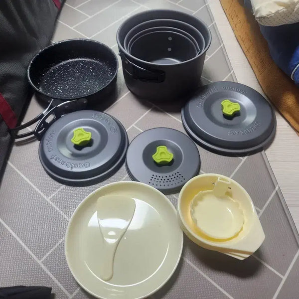 [BUNJANG] Sanjigi Hardbear 5-6 Person Cookware Set / 산지기 가시버시 하드베어 5-6인용 코펠