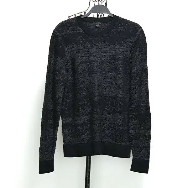 [BUNJANG] Theory Pattern Men's Knit S Slim Fit / 띠어리 무늬 남성 니트  S 슬림95 / 중고품 정품