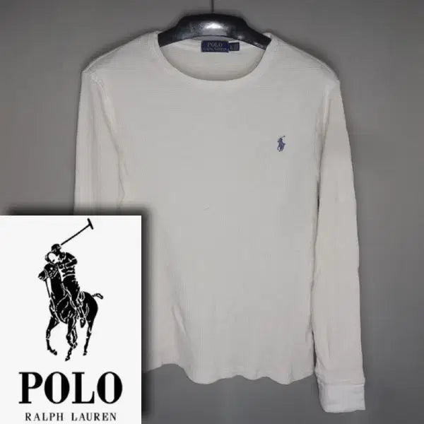 [BUNJANG] Polo Ralph Lauren Men's Waffle Knit Round T-Shirt / 폴로랄프로렌/남성105/와플니트라운드티셔츠/달순구제162