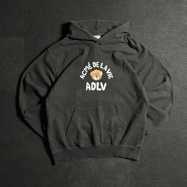[BUNJANG] ACMEDE LABI Teddy Bear Hoodie / 아크메드라비 테디 베어 후드티