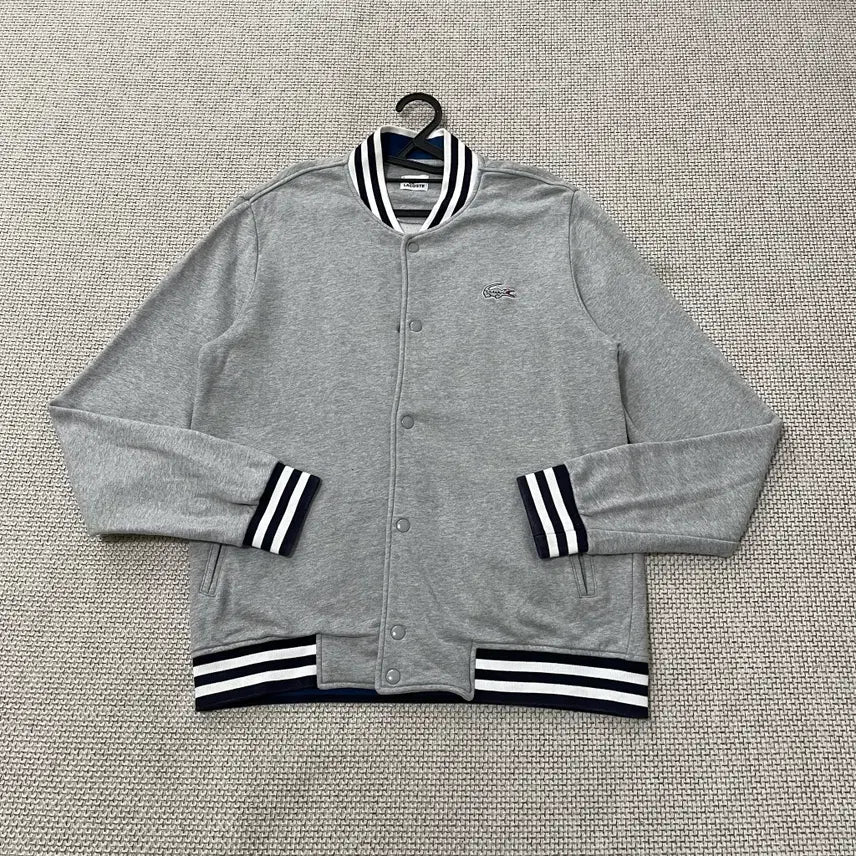 [BUNJANG] Lacoste Cotton Varsity Jacket / XL 라코스테 코튼 바시티 자켓 N.9163