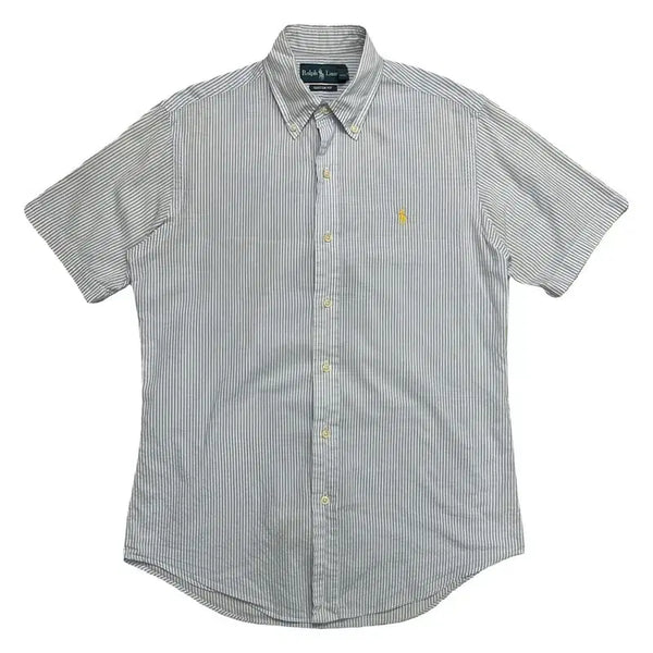 [BUNJANG] Ralph Lauren Striped Shirt Sky Blue S / RALPH LAUREN 스트라이프 셔츠 스카이블루 S