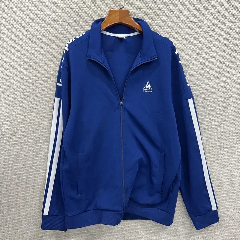 [BUNJANG] Le Coq Sportif Track Jacket 105 / 르꼬끄 져지 집업 105 H00312