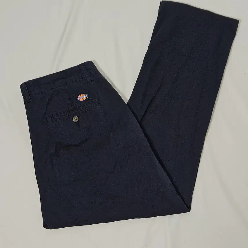 [BUNJANG] Dickies Lightweight Cotton Chino Work Pants Navy 32 / 디키즈 워크웨어 치노팬츠 라이트웨이트 바지 워크팬츠 코튼 네이비 32