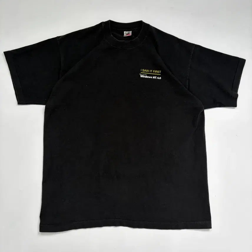[BUNJANG] Microsoft Windows NT 90s T-Shirt (Black) / 90s Microsoft Windows NT Tee (black)