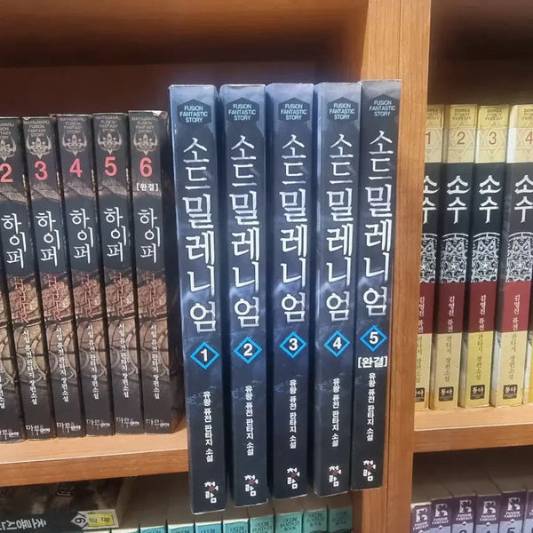 [BUNJANG] Sword Millennium Vol. 1-5 Fusion Fantasy Novel / 소드밀레니엄 1-5 완 유왕 퓨전 판타지 소설