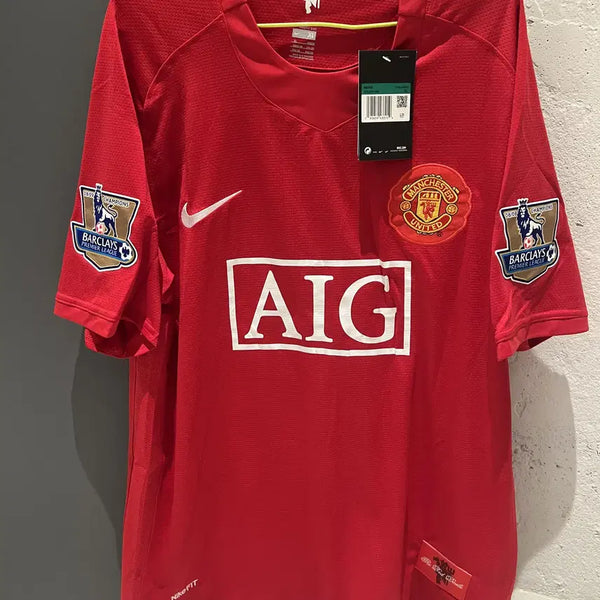 [BUNJANG] Manchester United J.S. Park #13 Red Football Jersey / 맨유 J.S.PARK 13 레드 축구 유니폼