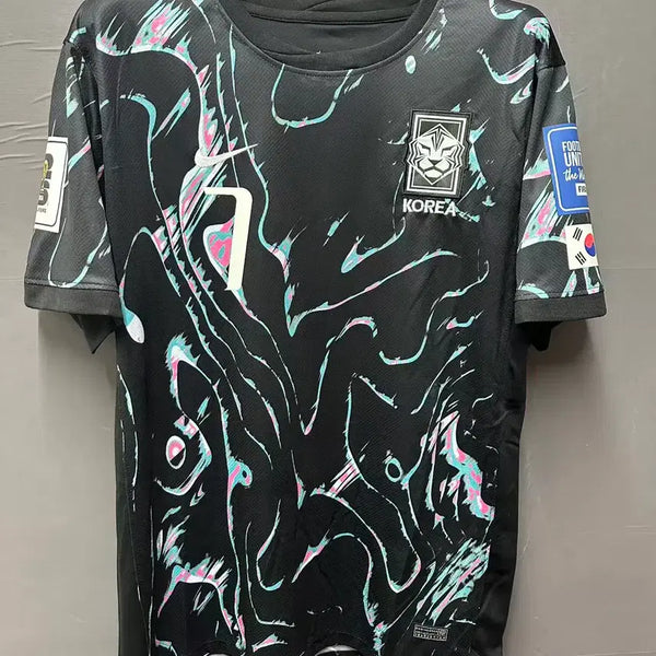 [BUNJANG] South Korea Son Heung-min #7 Black Football Jersey / 대한민국 손흥민 7 블랙 축구 유니폼