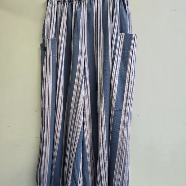 [BUNJANG] Pleats Please Striped Pants / 플리츠플리즈 줄무늬 팬츠